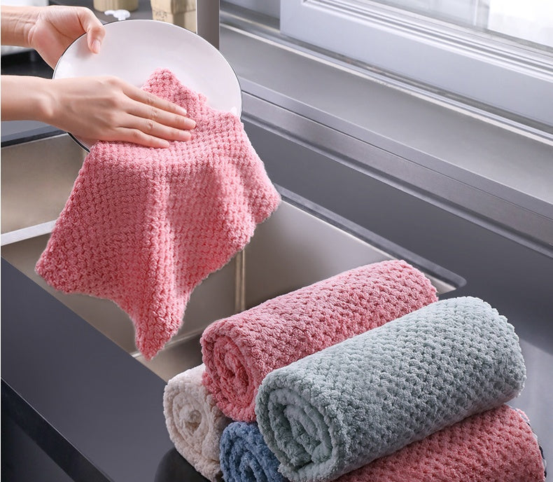 Household cleaning dishcloth