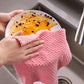 Household cleaning dishcloth